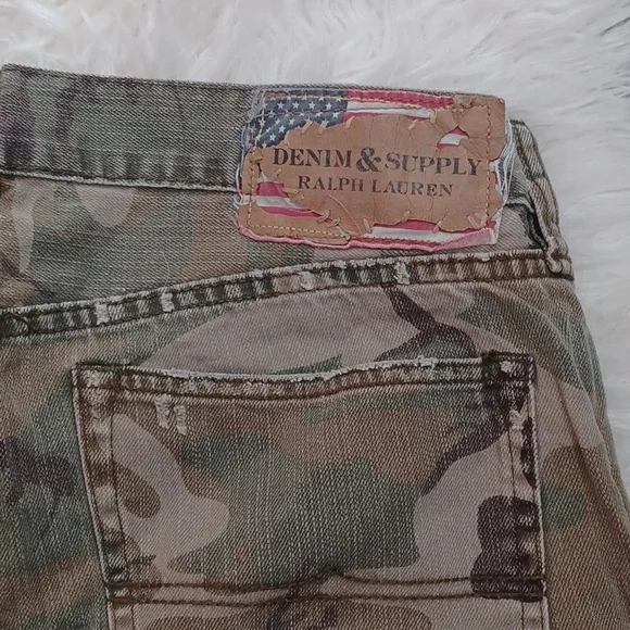 Denim & Supply Ralph Lauren Distressed Shorts - Picture 2 of 16